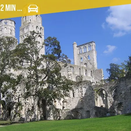 Fleur De Lys Sejour Normand Spacieux Et Lumineux Апартаменты Жюмьеж