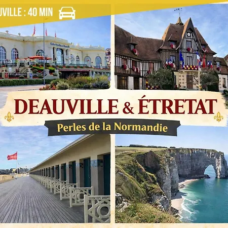 Апартаменты Fleur De Lys Sejour Normand Spacieux Et Lumineux