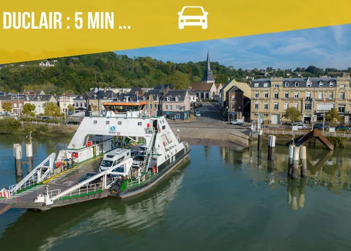 Апартаменты Fleur De Lys Sejour Normand Spacieux Et Lumineux Жюмьеж