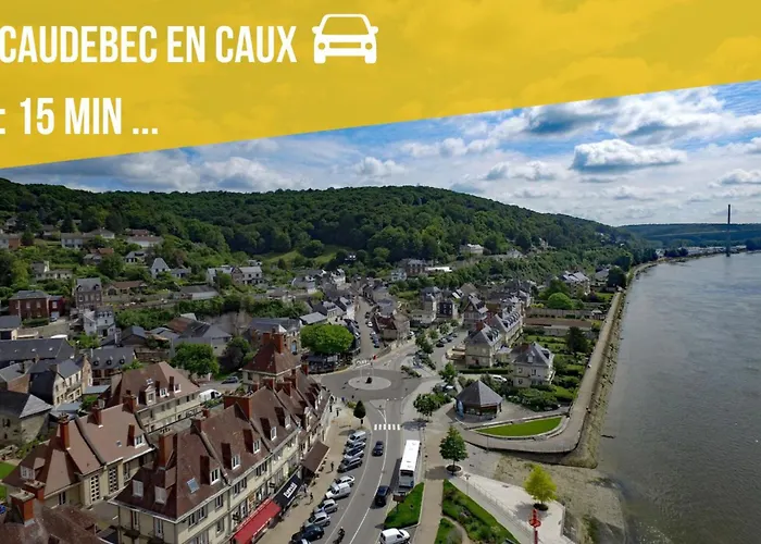 Fleur De Lys Sejour Normand Spacieux Et Lumineux Жюмьеж