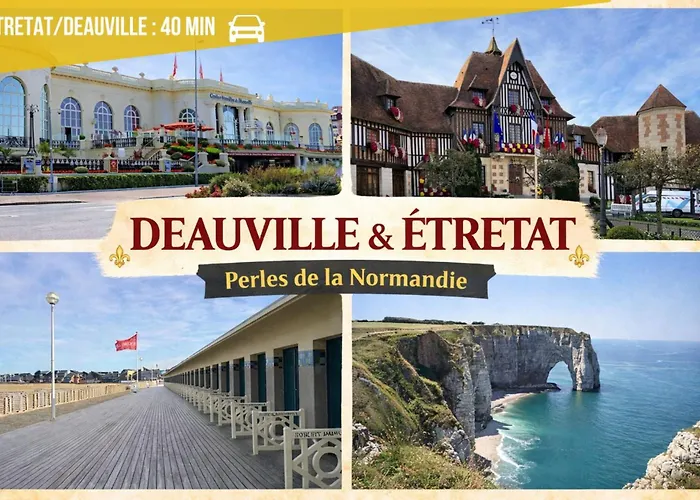 Апартаменты Fleur De Lys Sejour Normand Spacieux Et Lumineux